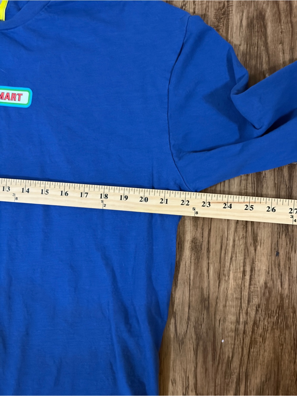The Simpsons' Kwik-E-Mart Long Sleeve Tee in Royal Blue - Picture 5 of 8